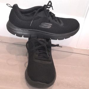 Sketchers dual-lite memory foam sneaker.